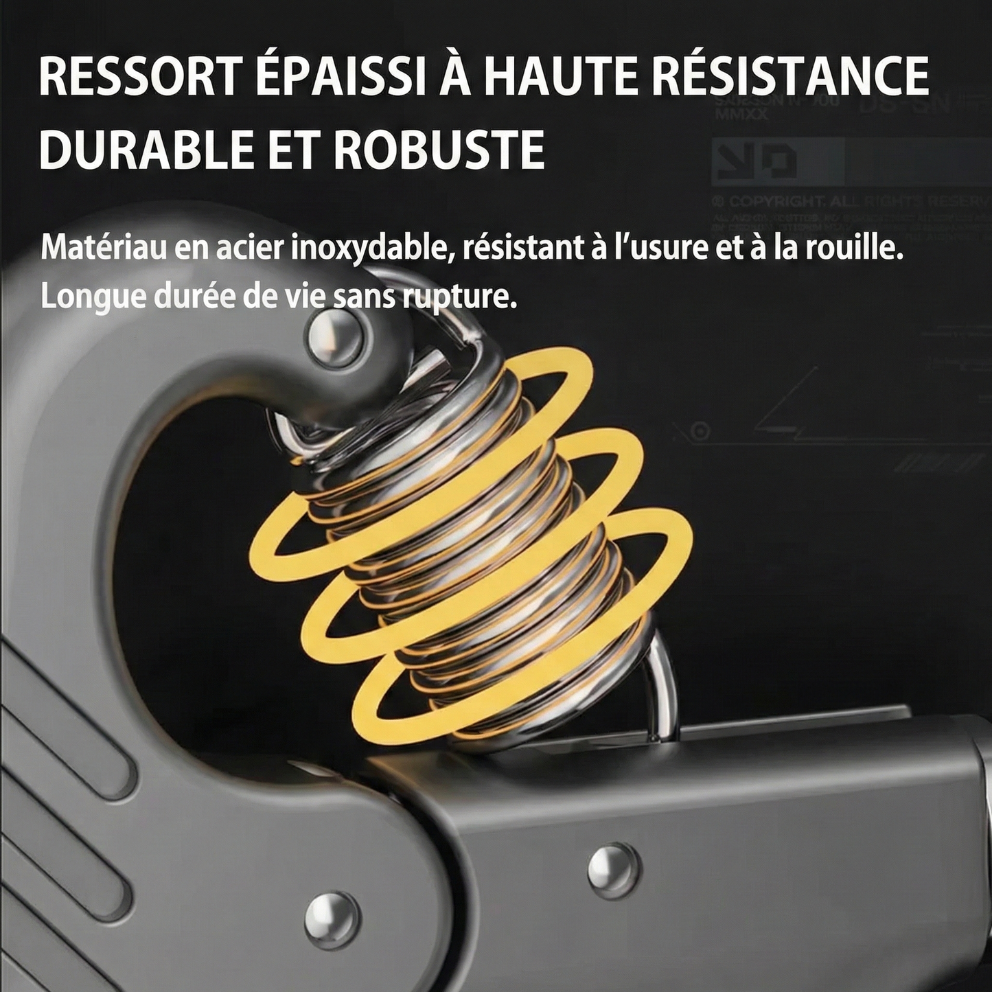 Le R-Shape Advanced - Gripper Ajustable (5-100kg)