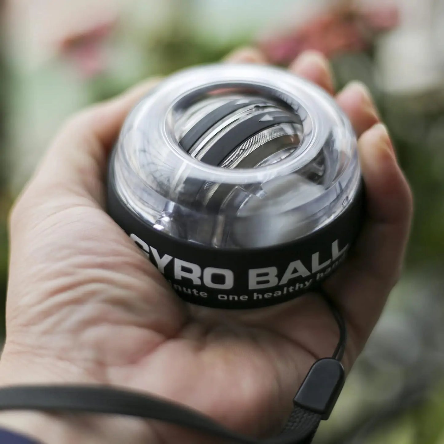 Le Gyroball "Stealth" – Auto-Start (Sans LED) & 61kg de Résistance Inertielle