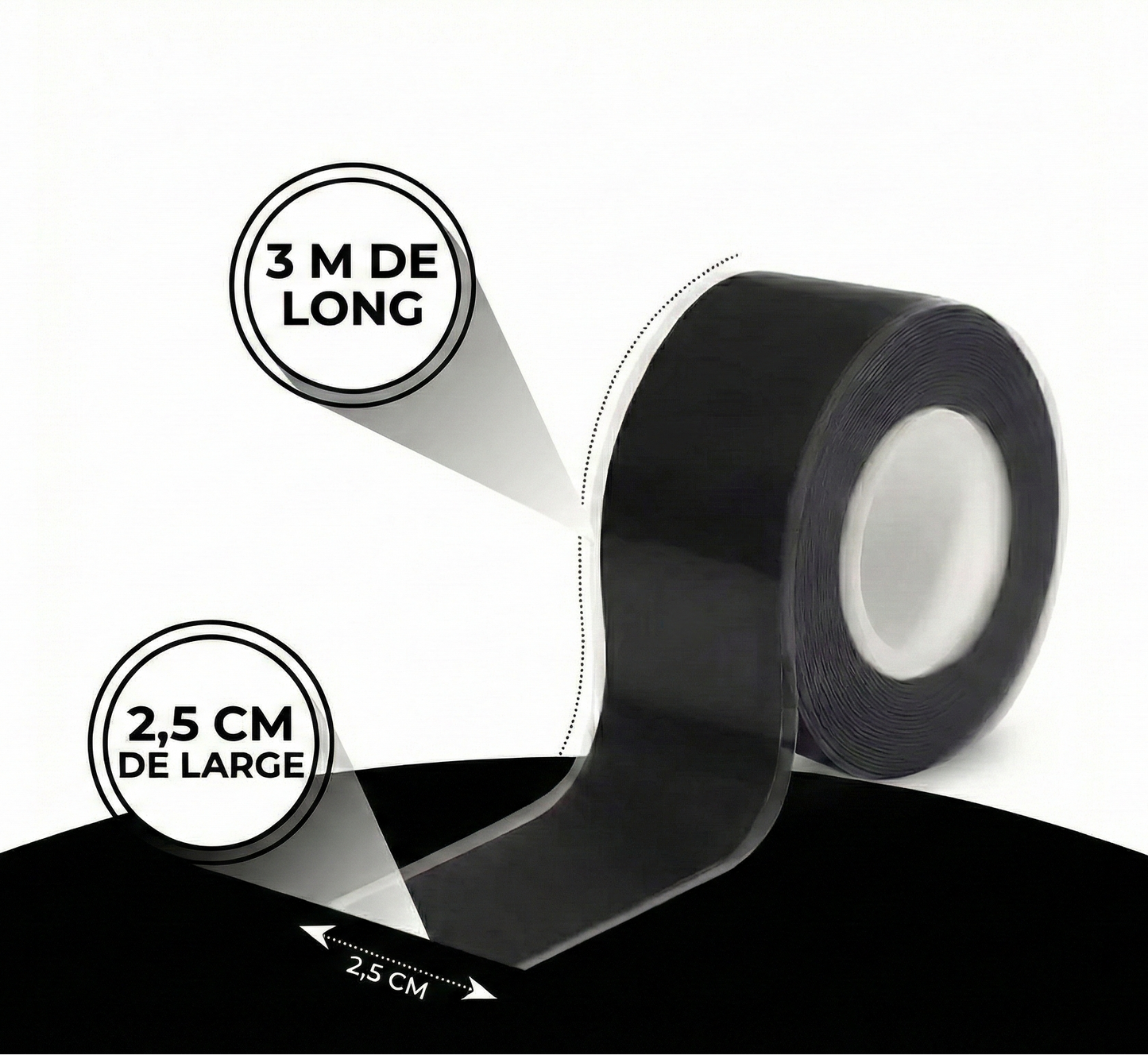 Ruban de Prise Silicone "Grip-Max" – Adhérence Totale & Protection