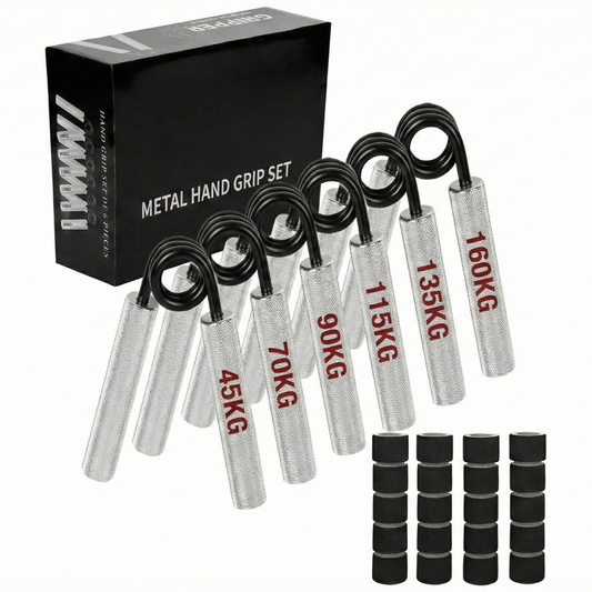 L'Iron Grip – Pince de Force Aluminium (Niveaux Fixes 45-160kg)