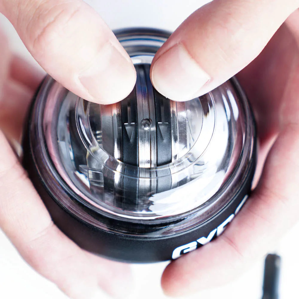 Le Gyroball "Stealth" – Auto-Start (Sans LED) & 61kg de Résistance Inertielle